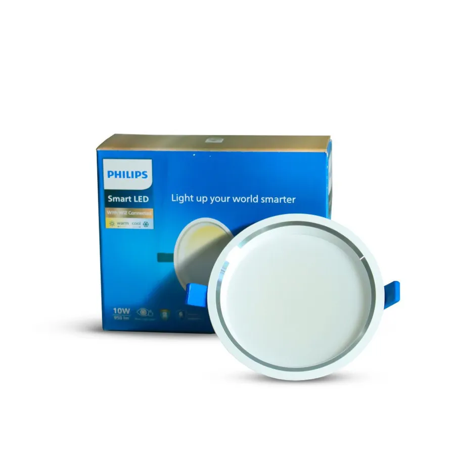Philips WiZ Smart Wi-Fi Aura LED Downlight 10W